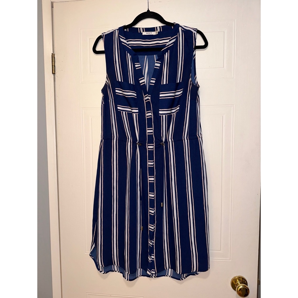 Ricki’s Navy Blue & Light Pink Dress